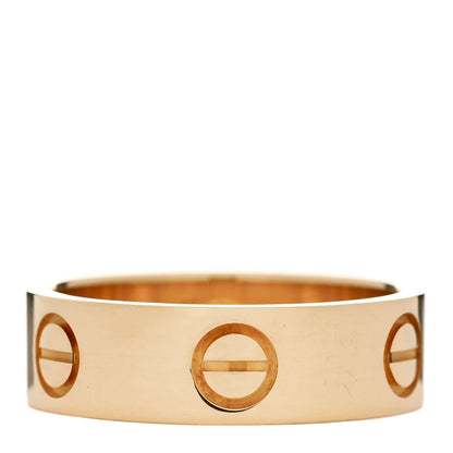 Cartier 18K Yellow Gold 5.5mm LOVE Ring 51 5.75