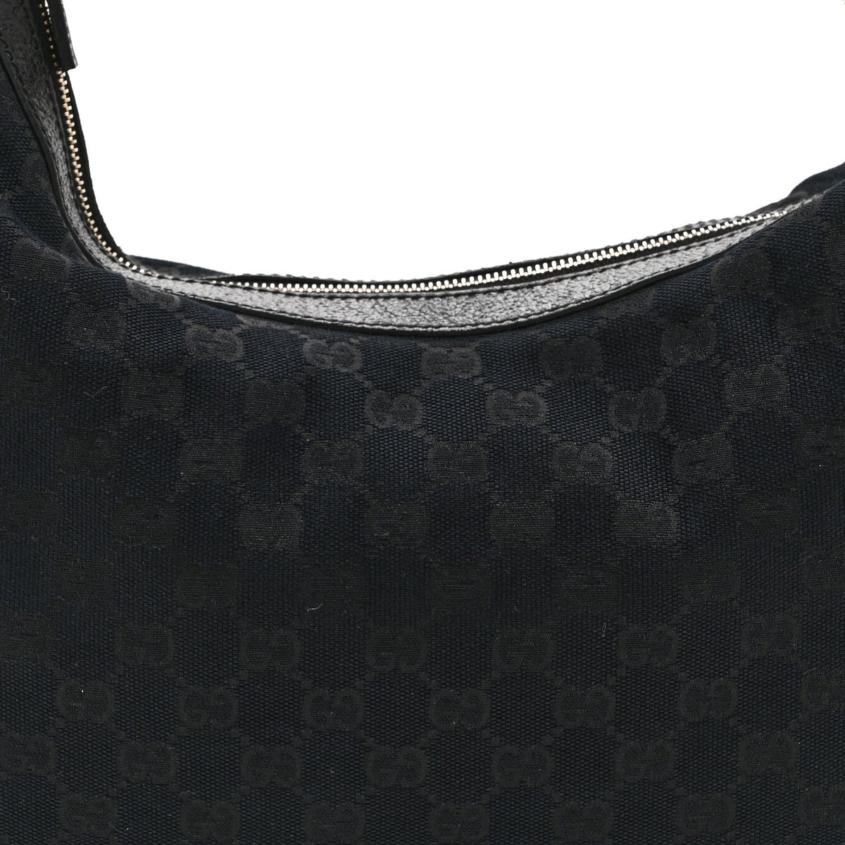 Gucci GG Monogram Medium Charmy Hobo Black