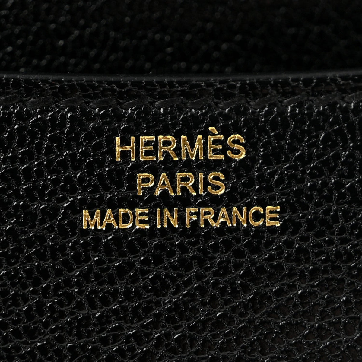 Hermes Chevre Mysore Constance 18 Black