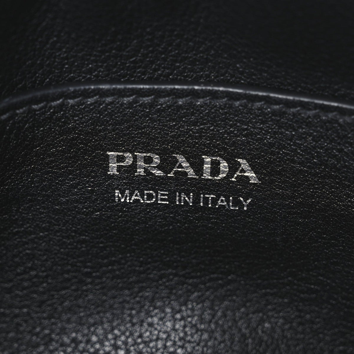 Prada Vitello Daino Soft Flap Crossbody Black