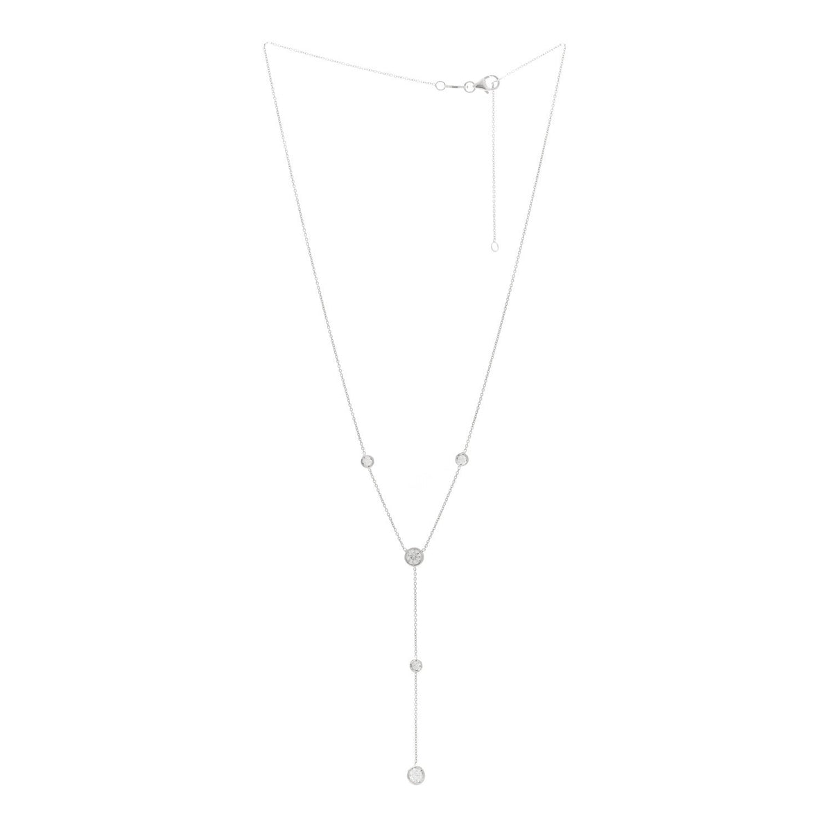 Roberto Coin 18K Yellow Gold Diamond Diamonds by the Inch Y Necklace 40.6cm