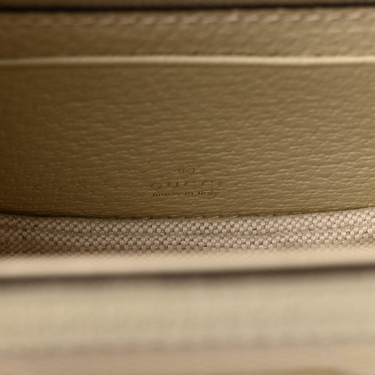 Gucci Jumbo GG Dollar Calfskin Mini Bamboo 1947 Bag Off White