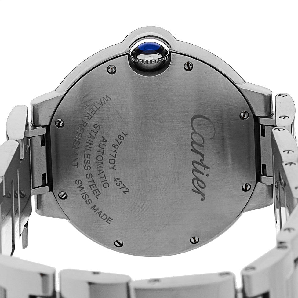 Cartier Stainless Steel 36mm Ballon Bleu De Cartier Automatic Watch
