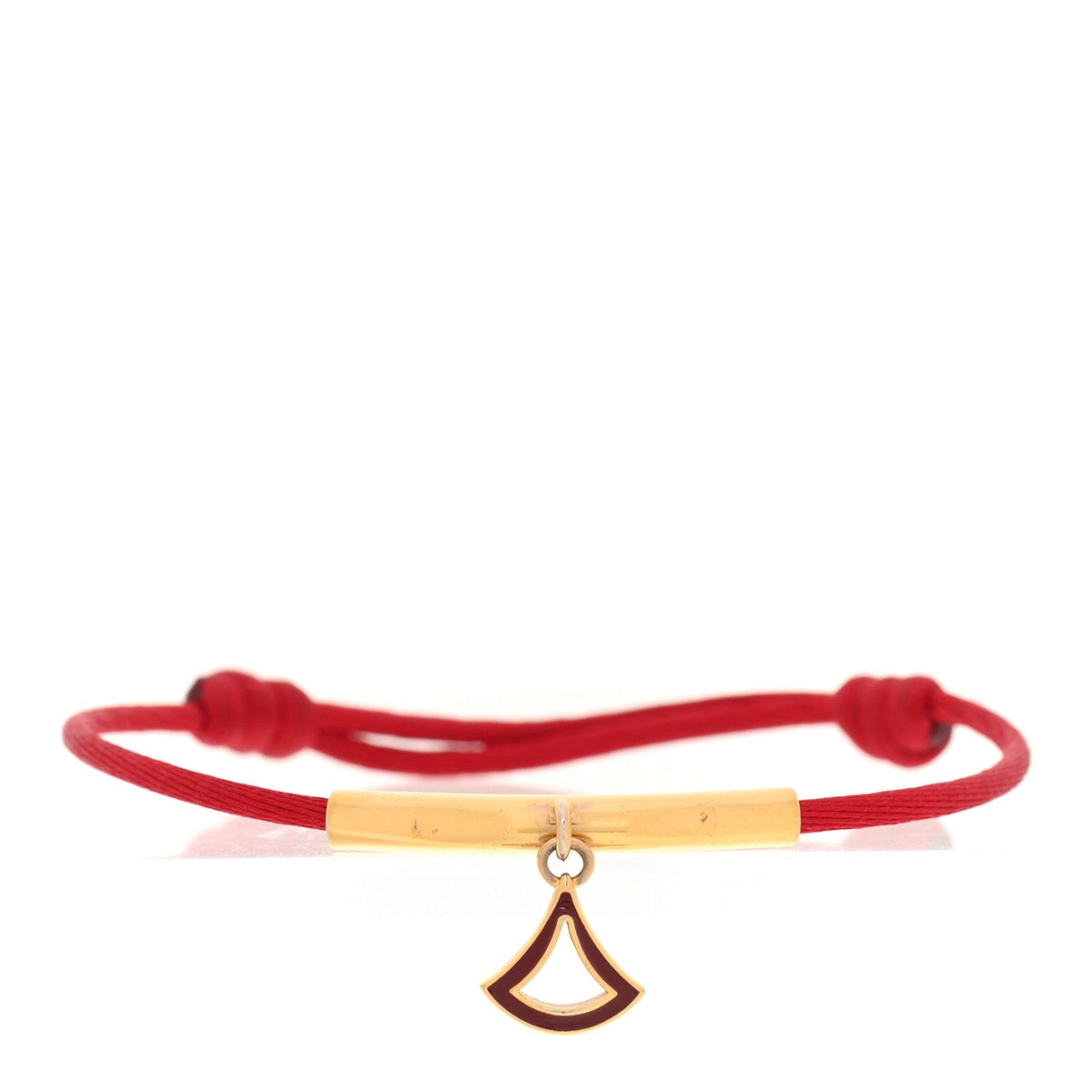 Bulgari Divas' Dream Cord Bracelet Red Gold