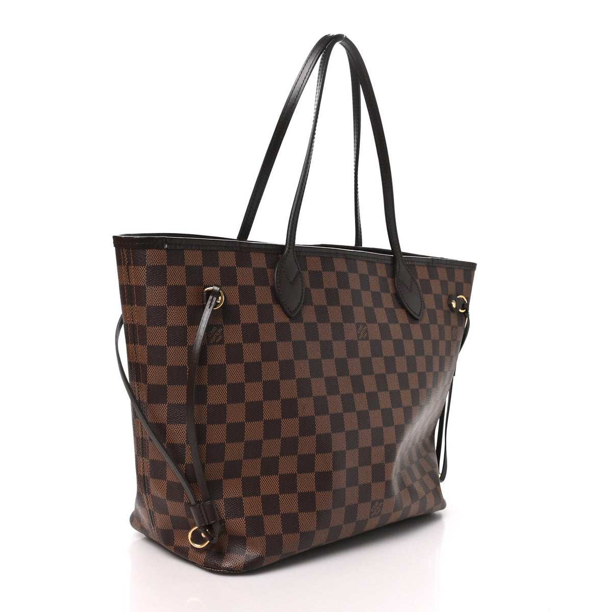 Louis Vuitton Damier Ebene Canvas Neo Neverfull MM Tote Bag Brown