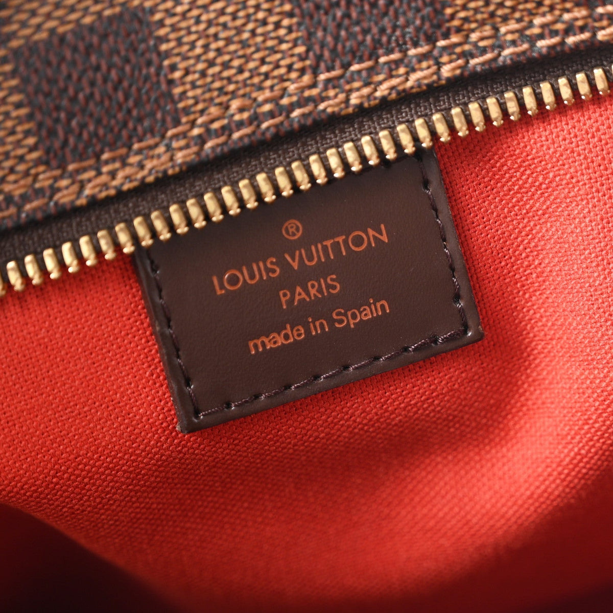 Louis Vuitton Damier Ebene Coated Canvas Olav MM Messenger Bag Brown