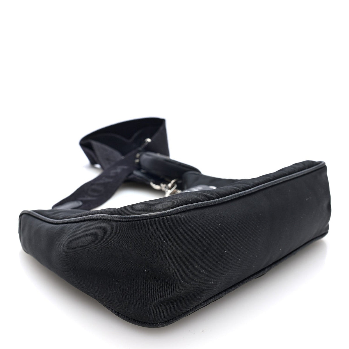 Prada Nylon Re-Edition 2005 Shoulder Bag Black