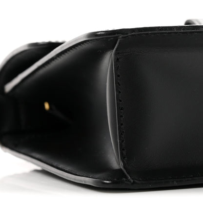 MCM Visetos Small Tracy Shoulder Bag Black