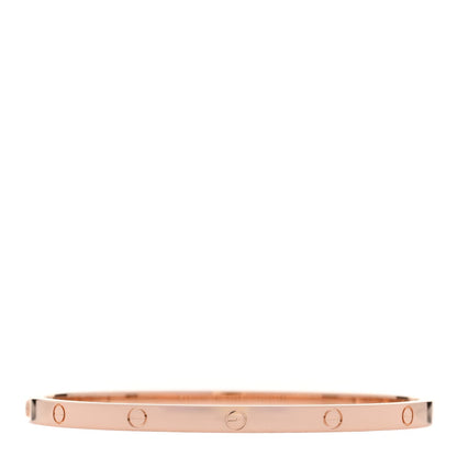 Cartier 18K Pink Gold Small LOVE Bracelet 16