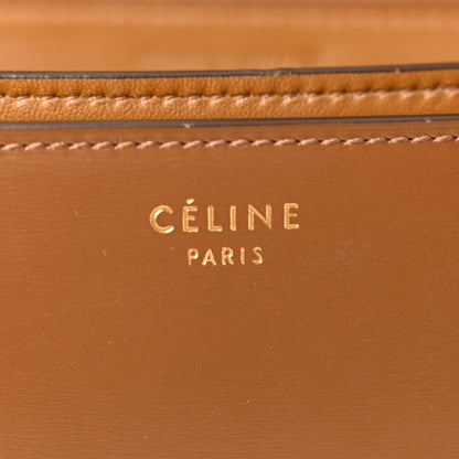 Celine Box Calfskin Medium Classic Box Flap Bag Camel 1985547