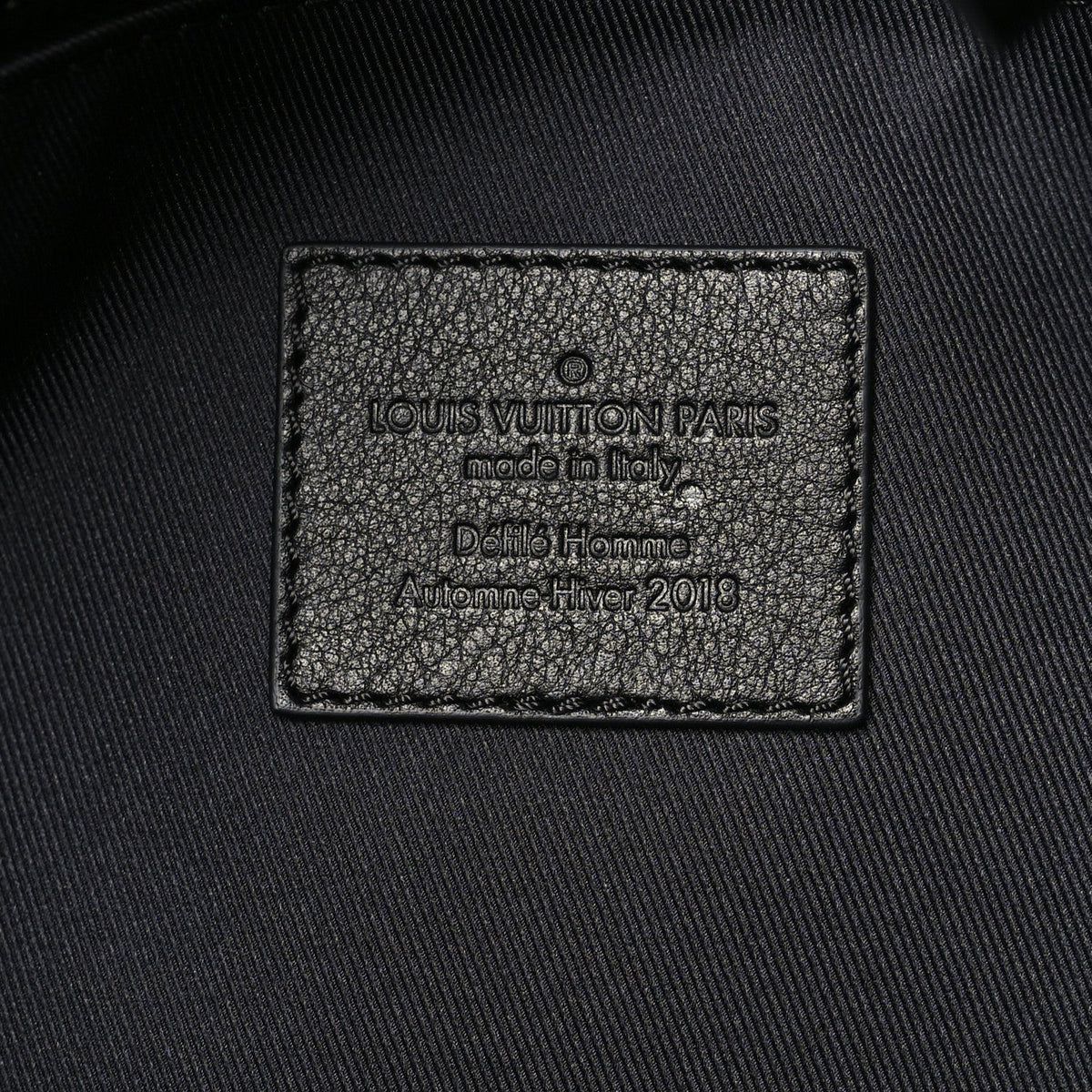 Louis Vuitton Monogram Glaze Keepall Bandouliere 50 Brown