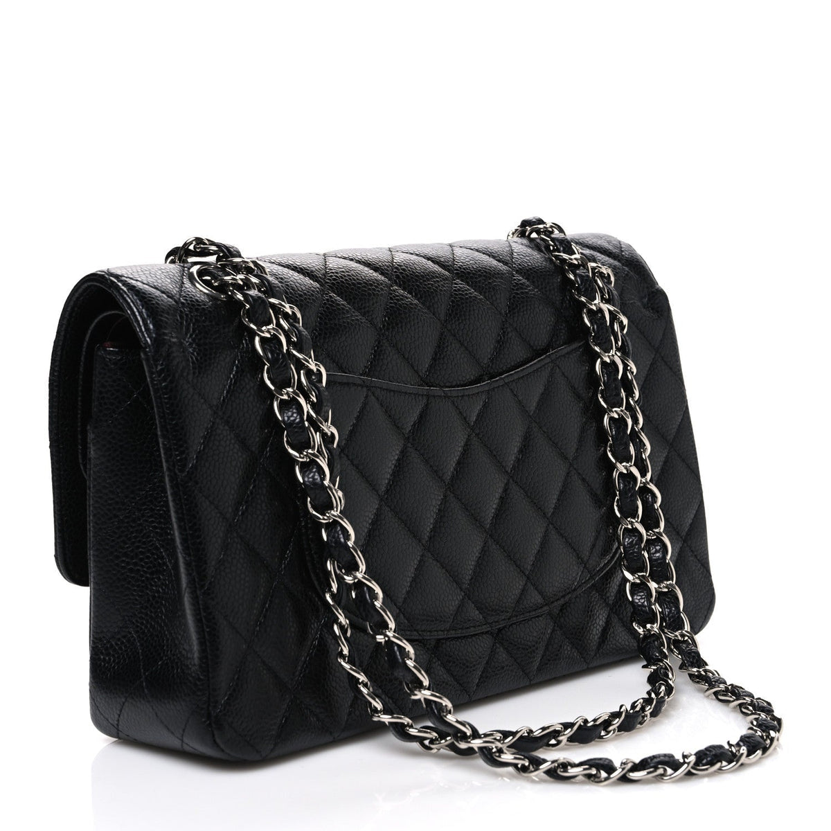 Chanel Caviar Quilted Medium Double Flap Bag Black