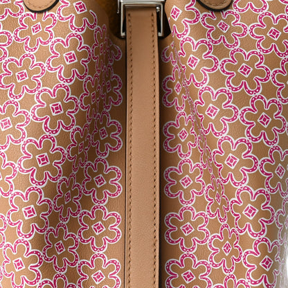 Hermès Swift Lucky Daisy Picotin Lock 18 PM Chai