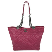 Shopping In Chains Tote Quilted Calfskin Large