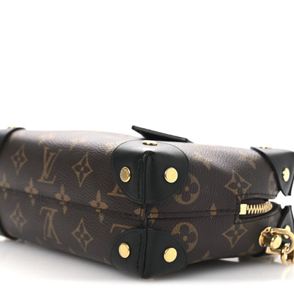 Louis Vuitton Monogram Petite Malle Souple Black