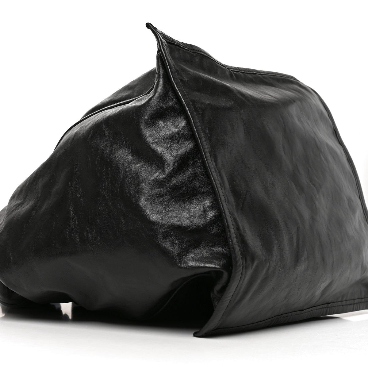 Balenciaga Calfskin Medium Cargo Tote Black