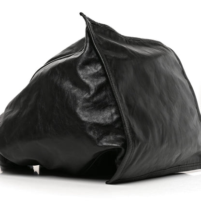 Balenciaga Calfskin Medium Cargo Tote Black