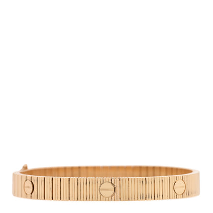 Cartier 18K Yellow Gold LOVE Unlimited Flexible Bracelet 16