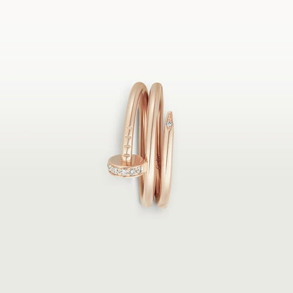 18K Gold Diamond Cartier Juste un Clou Ring