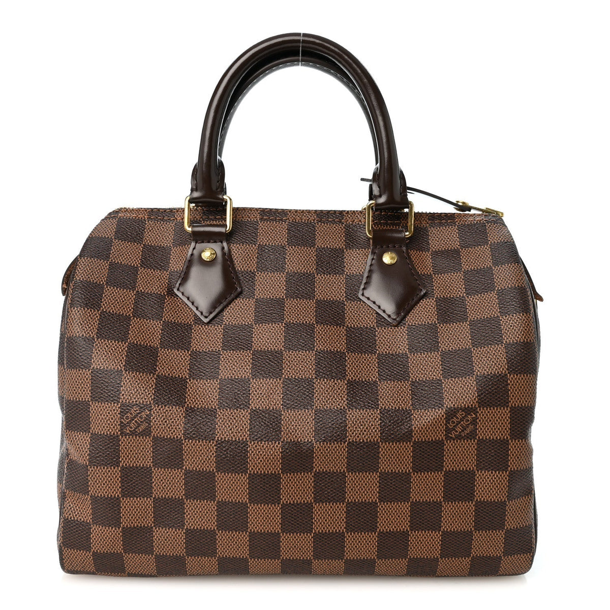 Louis Vuitton Damier Ebene Speedy 25 Brown