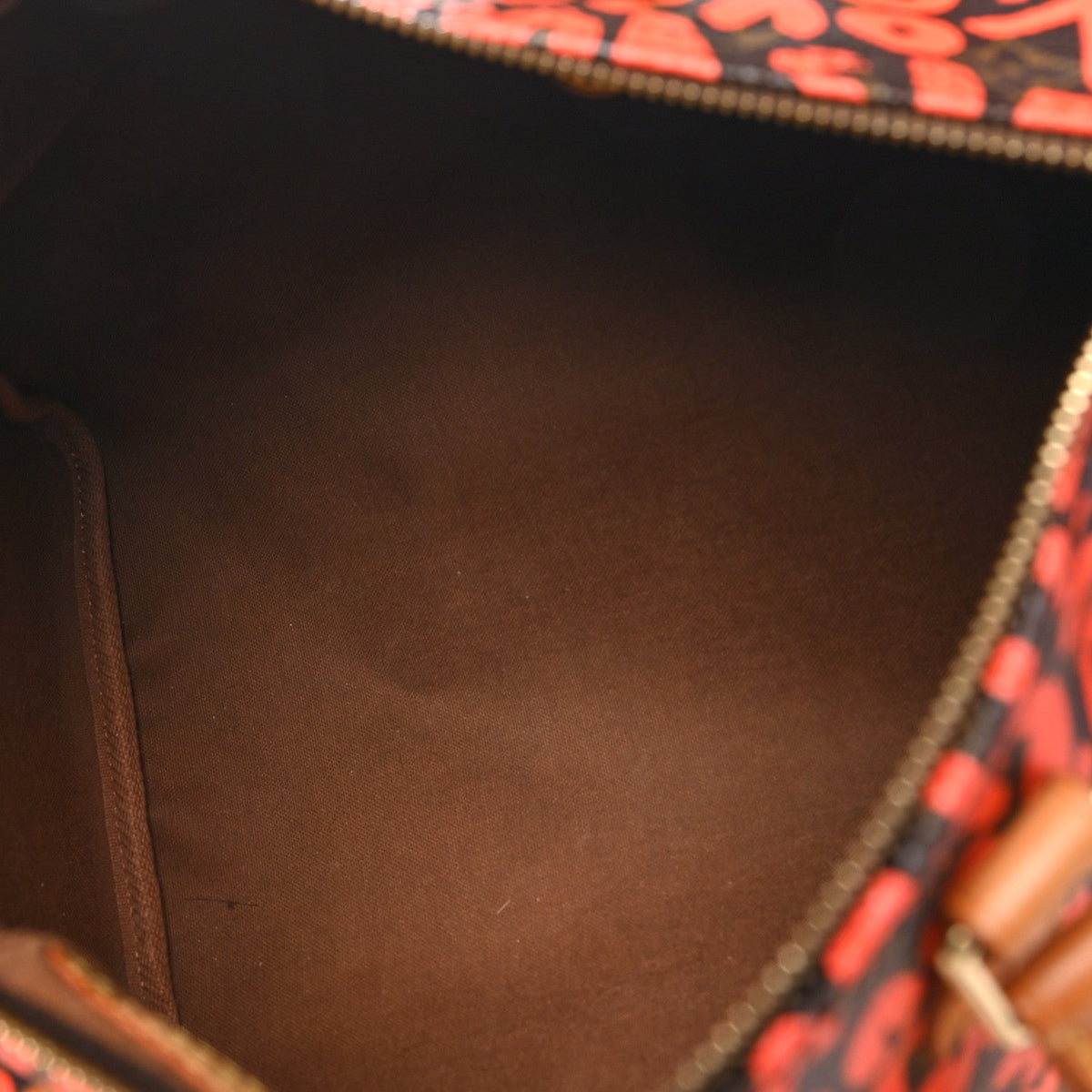 Louis Vuitton Monogram Graffiti Speedy 30 Orange