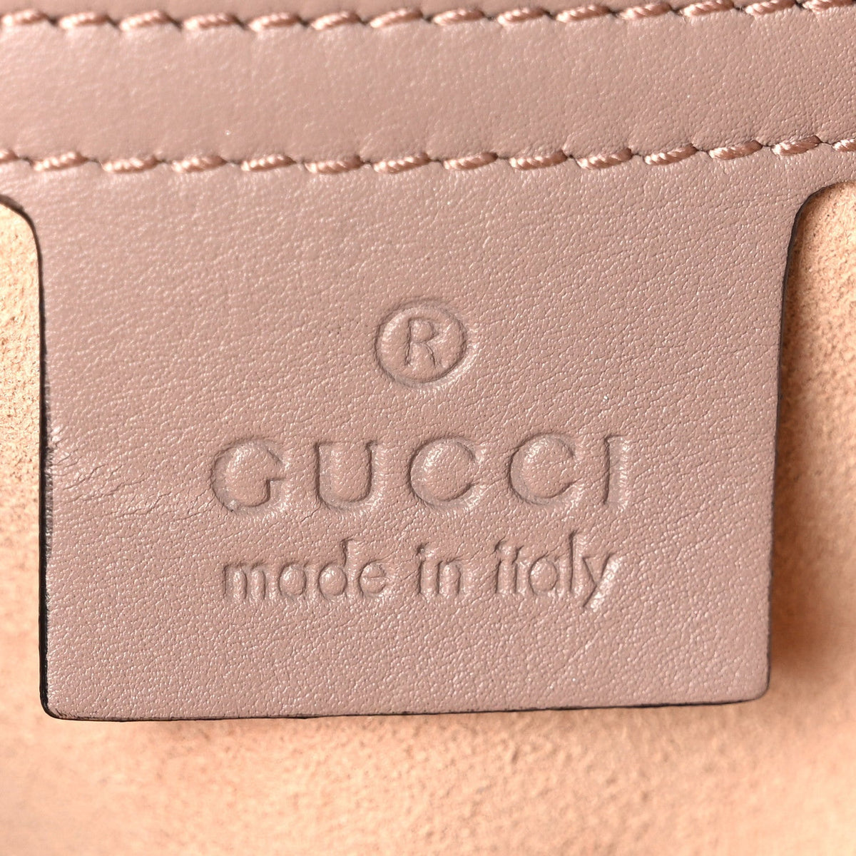 Gucci Calfskin Matelasse Medium GG Marmont Bag Porcelain Rose 1985263