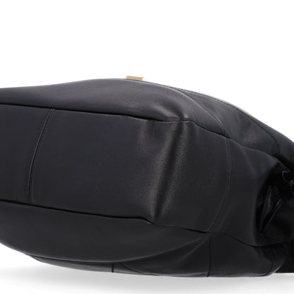Saint Laurent Lambskin Small Jamie Shopping Tote Black