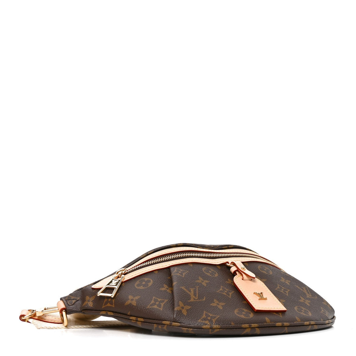 Louis Vuitton Monogram High Rise Bumbag Brown