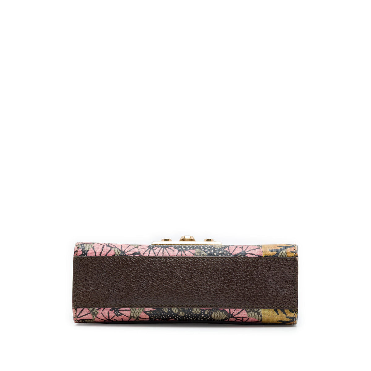 Padlock Shoulder Bag Bengal Print GG Coated Canvas Small