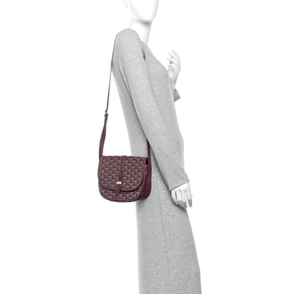 Goyard Goyardine Belvedere II PM Messenger Bag Bordeaux