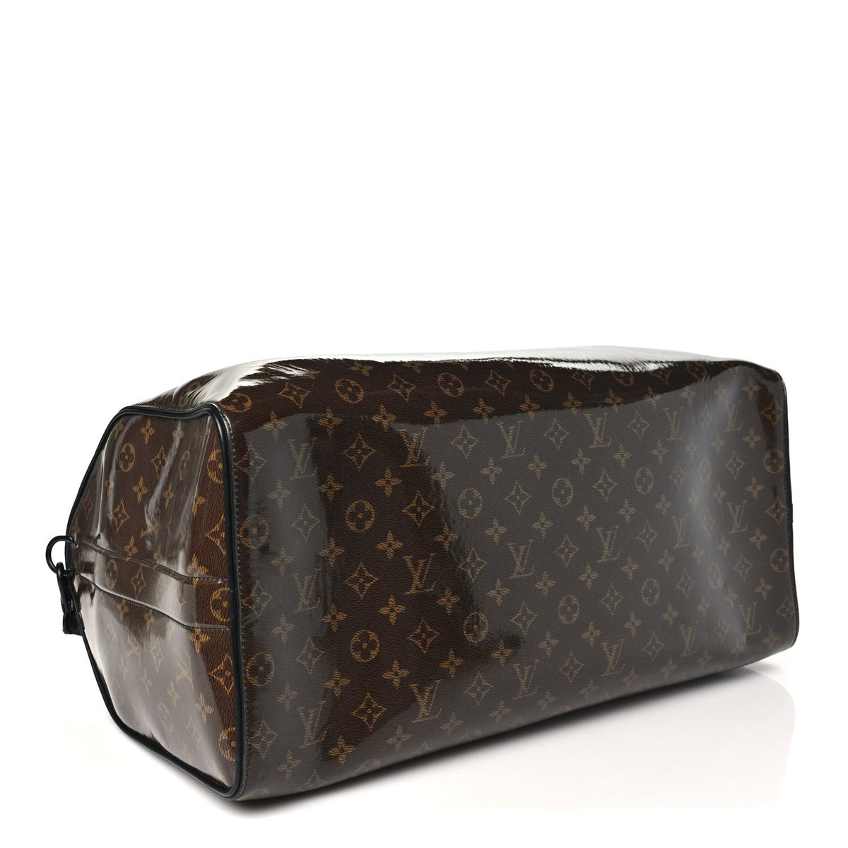 Louis Vuitton Monogram Glaze Keepall Bandouliere 50 Brown