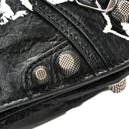 Balenciaga Agneau Arena XS Le Cagole Flap Bag Black 1984028