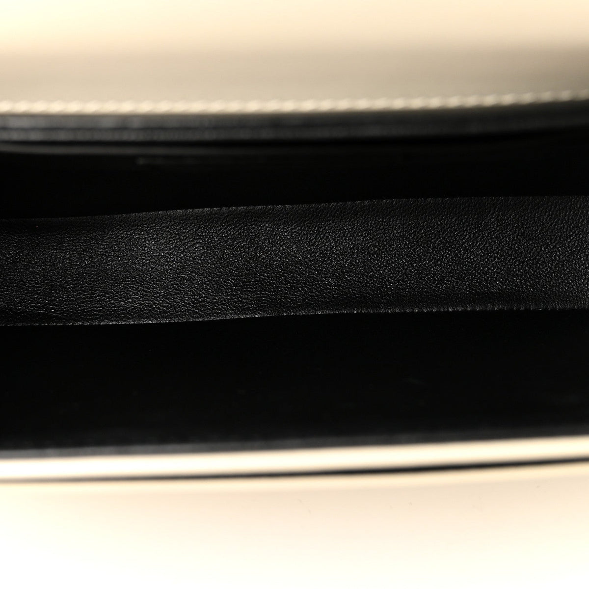 Saint Laurent Box Calfskin Monogram Medium Solferino Satchel Crema Soft