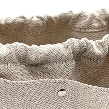Hermes Canvas Barenia Fourbi 20 PM Naturel Fauve