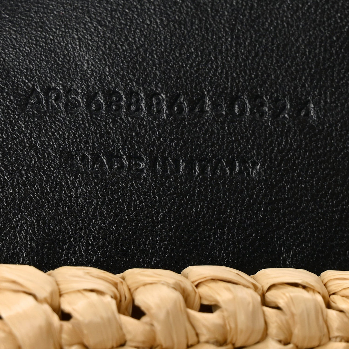 Saint Laurent Raffia Rive Gauche Tote Natural