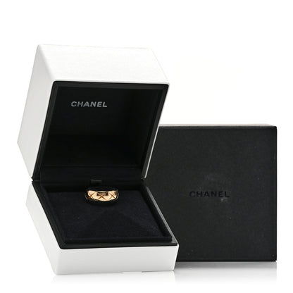 Chanel 18K Yellow Gold Small Coco Crush Ring