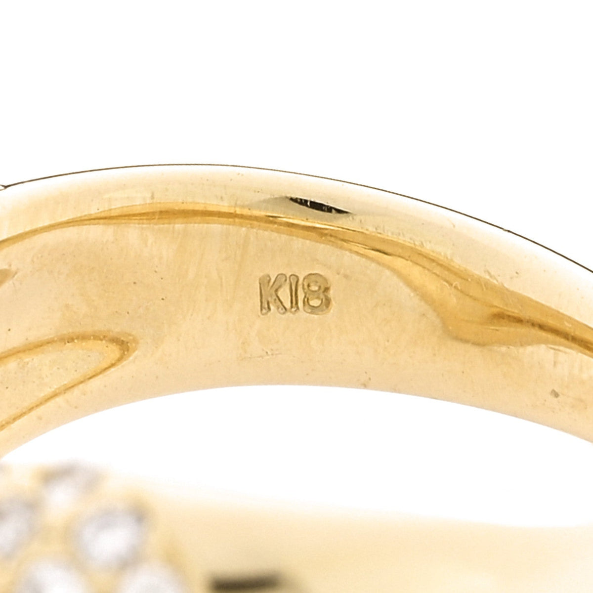 Parker & West by FASHIONPHILE18K Yellow Gold Diamond 1.23ctw Ring 50 5.5