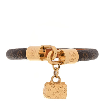 Louis Vuitton Monogram Speedy Charm Bracelet 19
