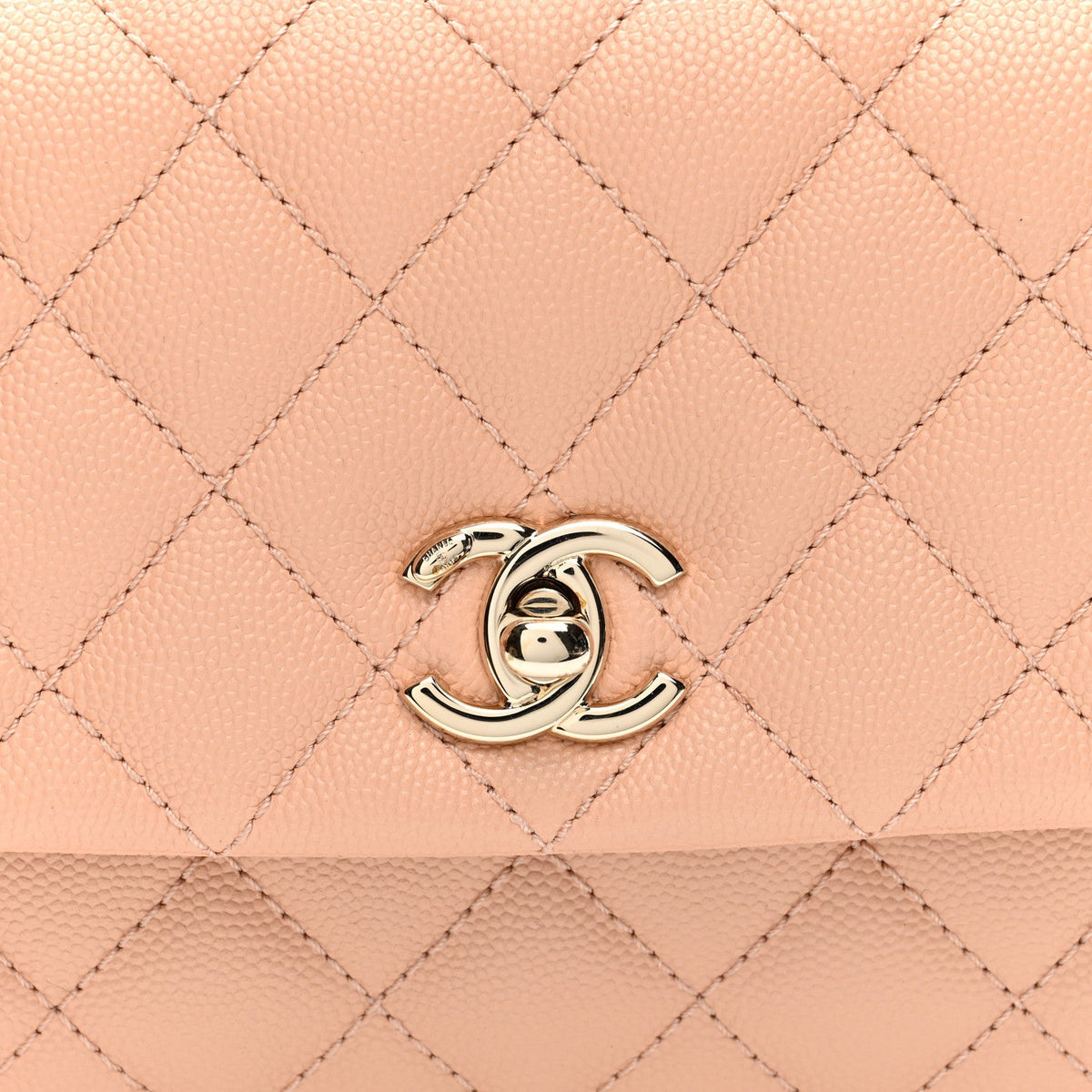 Chanel Caviar Quilted Mini Coco Handle Flap Light Pink 1988537