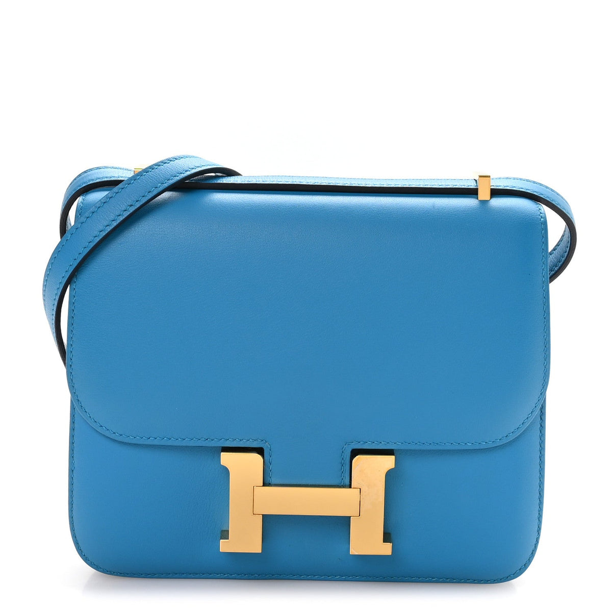 Hermes Swift Constance 18 Bleu Frida