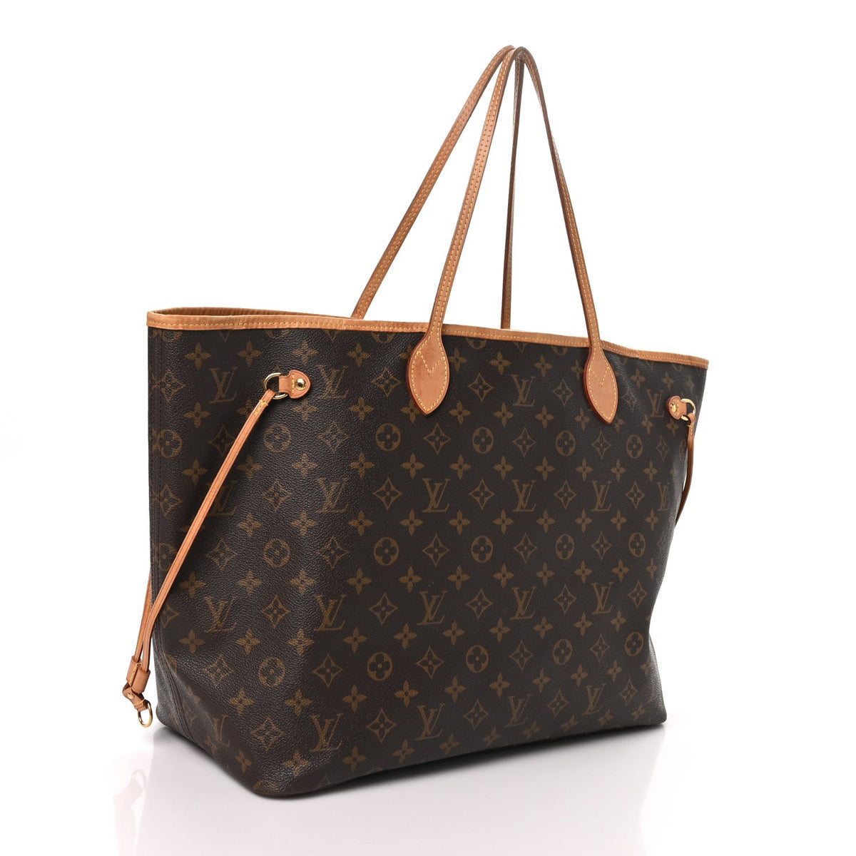 Louis Vuitton Monogram Neverfull GM Bag Brown