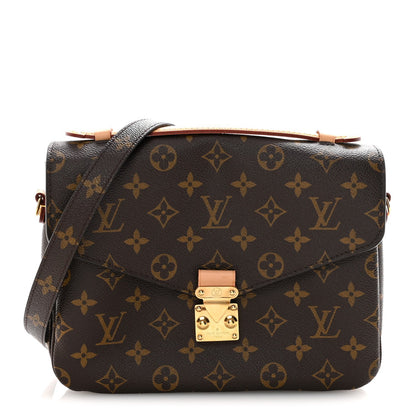 Louis Vuitton Monogram Pochette Metis Brown