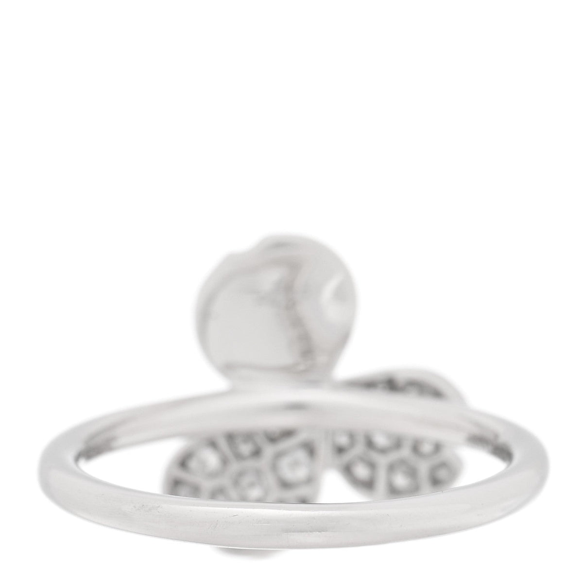 Tiffany Platinum Diamond Paper Flowers Ring 50 5.25