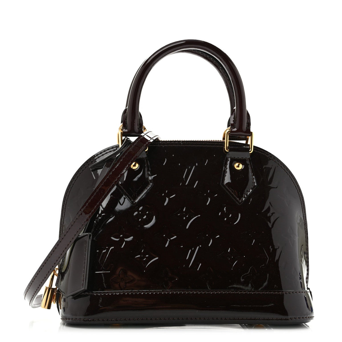 Louis Vuitton Vernis Alma BB Amarante