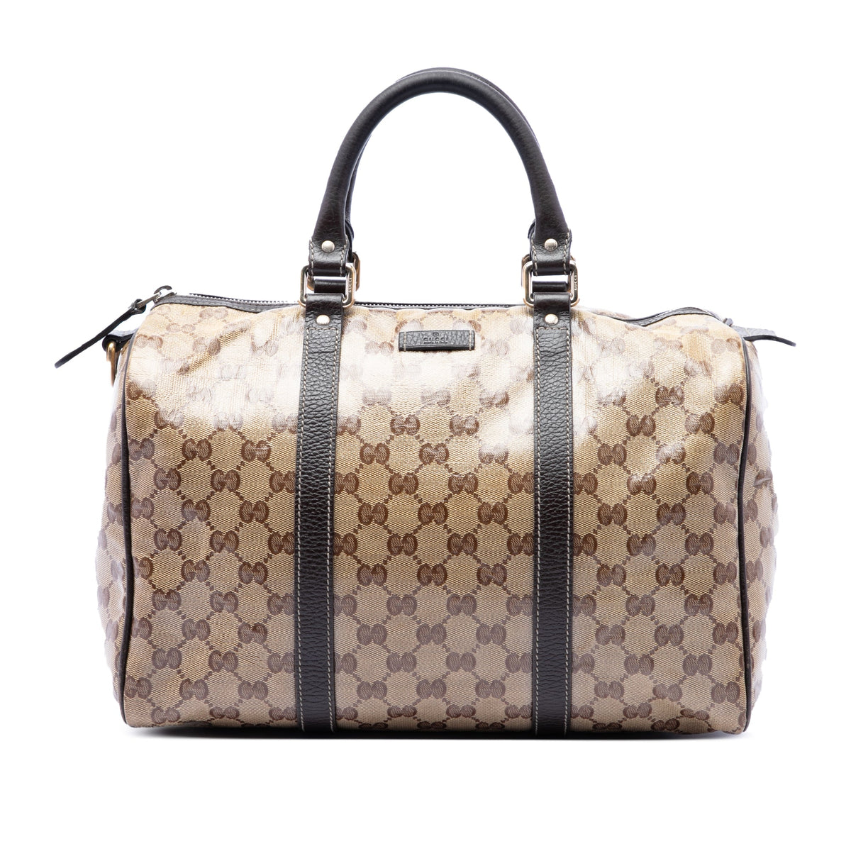 Joy Boston Bag GG Coated Canvas Medium