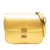 Classic Box Bag Grainy Leather Medium