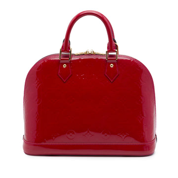 Alma Handbag Monogram Vernis PM