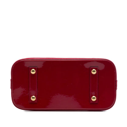 Alma Handbag Monogram Vernis PM