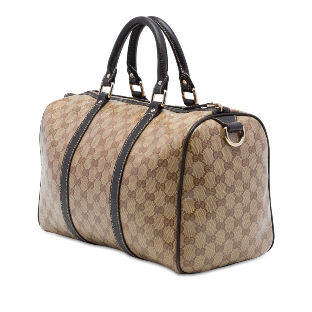 Joy Boston Bag GG Coated Canvas Medium