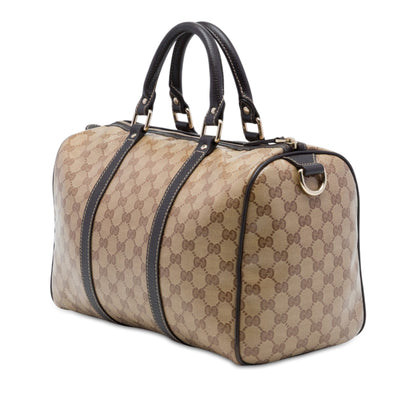 Joy Boston Bag GG Coated Canvas Medium